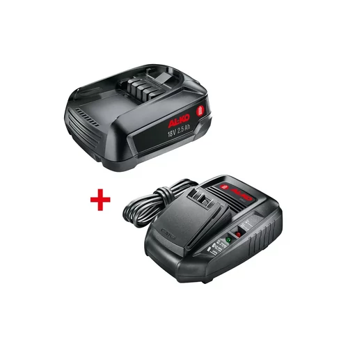 Akkumulátor 2db + 1db töltő AL-KO Bosch B50Li +C50Li 449135