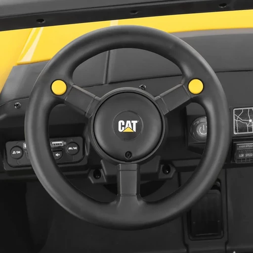 Akkumulátoros gyerek kisautó CAT BACK UTV kép 2