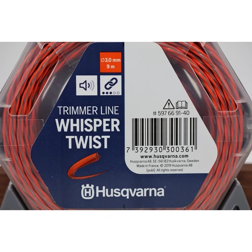 Damil Husqvarna 3mm x 9 m Whisper Twist kép 2