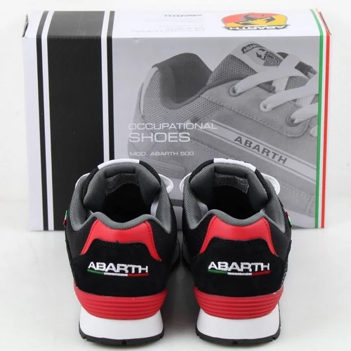 Munkavédelmi cipő 42 Abarth 500 O2 negro