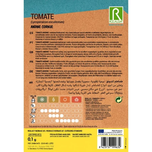 Paradicsom Andie Cornue 0,1gr Rocalba