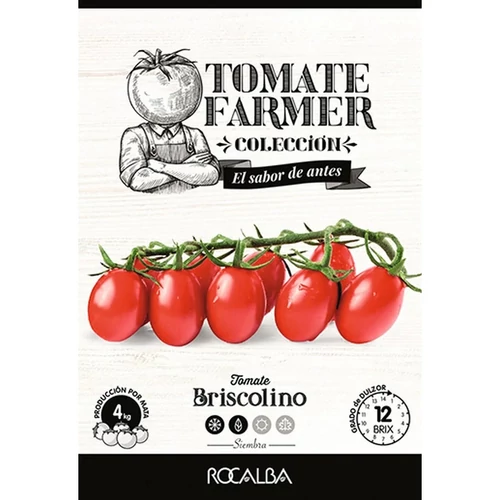 Paradicsom Briscolino Tomate Farmer 8 szem Rocalba