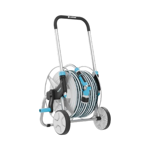 CELLFAST Tömlőkocsi fém szett EXPLORER/MULTIFLEX ATSV 1/2 50 m (kocsi, tömlő, csatlakozók)