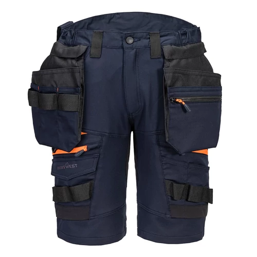 Munkavédelmi Rövidnadrág 34 Dx444 navy kék Portwest