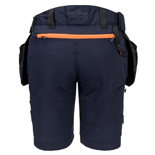 Munkavédelmi Rövidnadrág 34 Dx444 navy kék Portwest