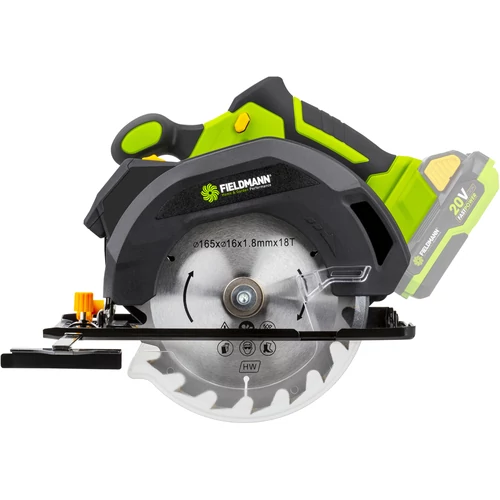 KÖRFŰRÉSZ AKKUS FIELDMANN FDUK 70305-0 SOLO 20V 165/16MM kép 5