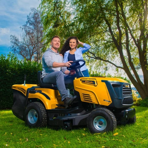 Fűnyírótraktor Gyűjtős Riwall Pro RLT 92HRD kép 5