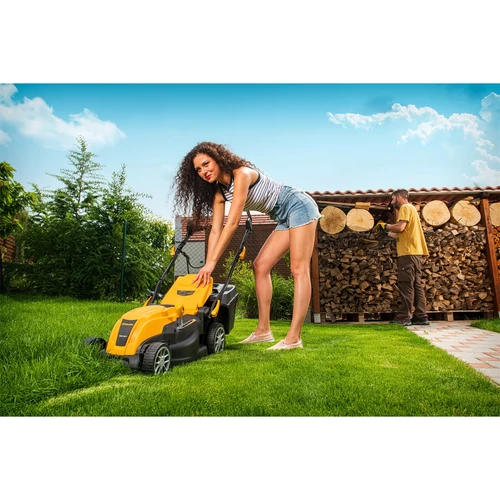 Fűnyíró Riwall Pro Rem 3817 1700w 38cm 2in1 Elektromos#