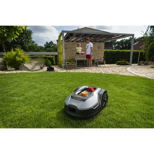 Robotfűnyíró Riwall Pro Rrm650 App Wifi+bluetooth 600m2 kép 3