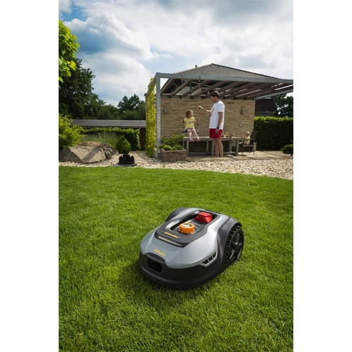 Robotfűnyíró Riwall Pro Rrm650 App Wifi+bluetooth 600m2 kép 6