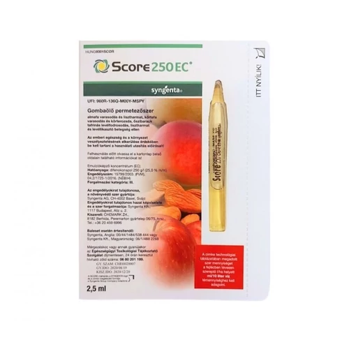 Score 250ec Amp. 2,5ml