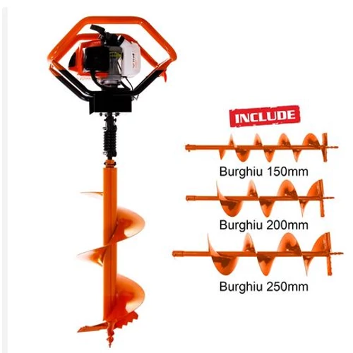 Gödörfúró Ruris TT14  68cm3  3 LE Extra 150-200-250 Szárral