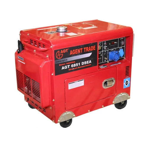 ÁRAMFEJLESZTŐ AGT 6851 DSEA DÍZEL 5KVA 220V AVR ÖNIND