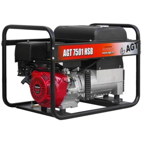 ÁRAMFEJLESZTŐ HONDA AGT 7501 HSBAVR 230V 6.4KVA GX390