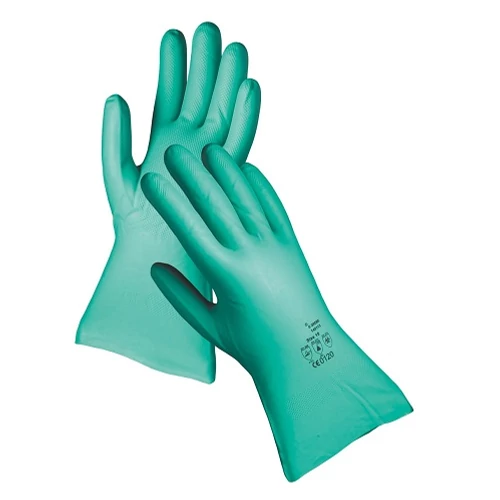 KESZTYŰ 7-11 GREBE ZÖLD NITRIL 33CM 0110000510100
