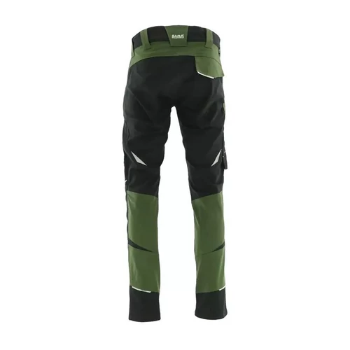 Munkavédelmi Deréknadrág 48 Sara Cottonflex fekete-zöld 