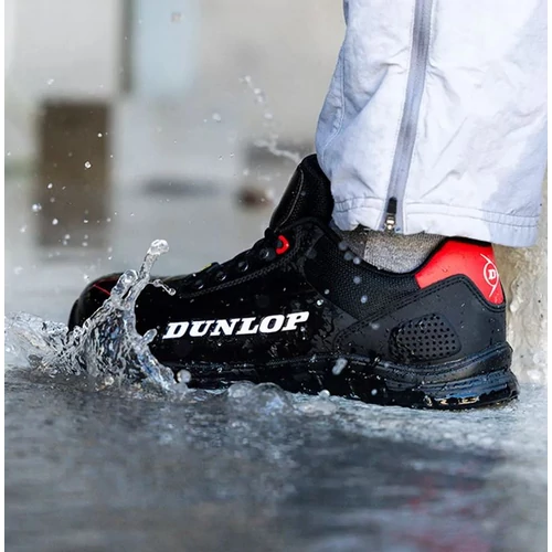 Munkavédelmi cipő 40 Dunlop S3 ESD SRC HRO matt fekete 