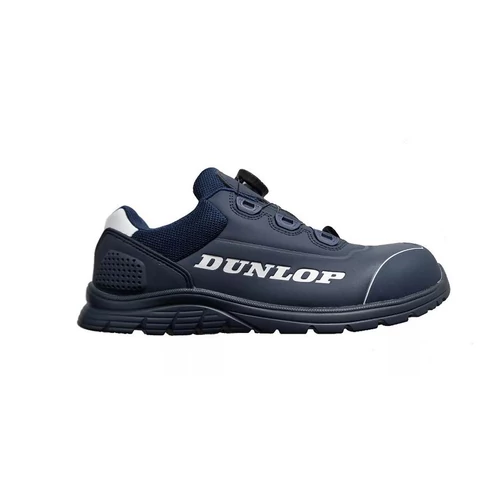 Munkavédelmi cipő 42 Dunlop S3 ESD matt navy gyorsfűzős 
