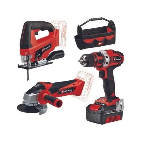 GÉPSZETT EINHELL AKKUS TE-TK 18/3 LI KIT (JS+CD+AG) 4257241