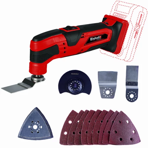 Multicsiszoló Einhell akkumulátoros TC-MG 18 Li-Solo 4465170 kép 2