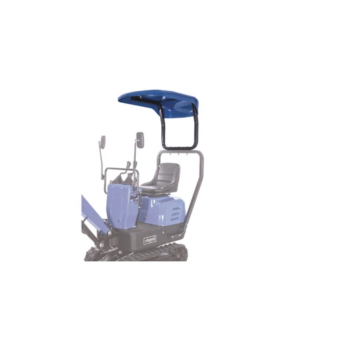 Védőtető EXC 815 mini kotrógéphez lép 2