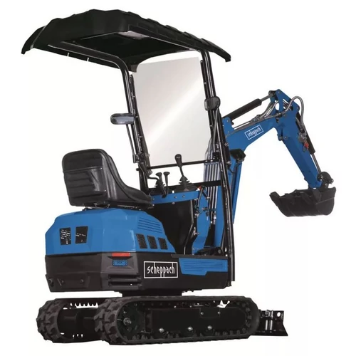 Forgó kotrógép Scheppach EXC 1400  420cm3, 11,5 LE 1010 kg