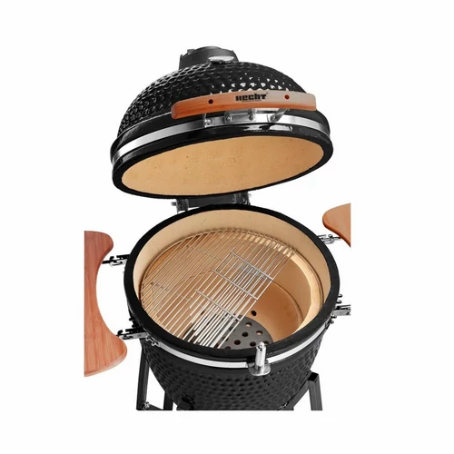 GRILL HECHT FERNO BLACK KERÁMIA FASZENES KERTI GRILL