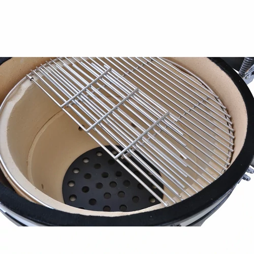 GRILL HECHT FERNO BLACK KERÁMIA FASZENES KERTI GRILL kép 2
