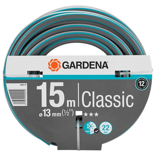 TÖMLŐ GARDENA CLASSIC 1/2" 15M 18000-20