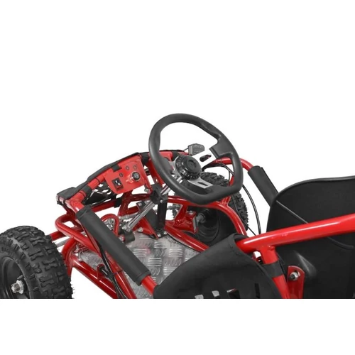 AKKUMULÁTOROS GYEREK GOKART HECHT 54812 RED/SILVER kép 2