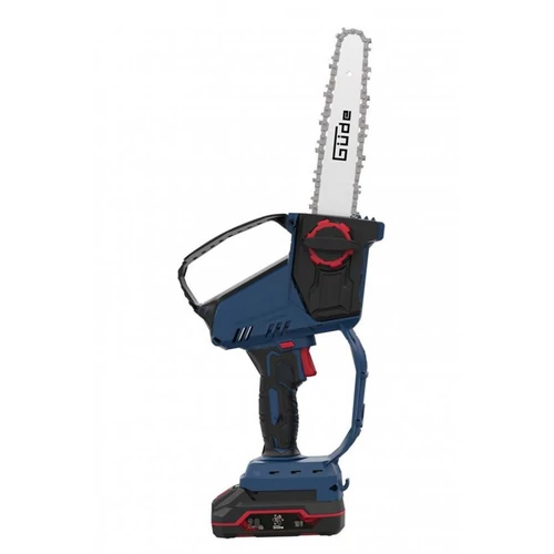 Láncfűrész akkus mini Güde GMK 18-201-05 18V-2AH-láncolajzás kép 4