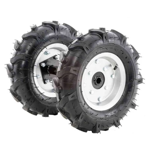 Ruris TS103 gumikerék készlet 400x8 segédkerék tengellyel