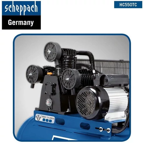 Kompresszor Scheppach Hc 550tc 3 Henger 2,2kw 550l/min
