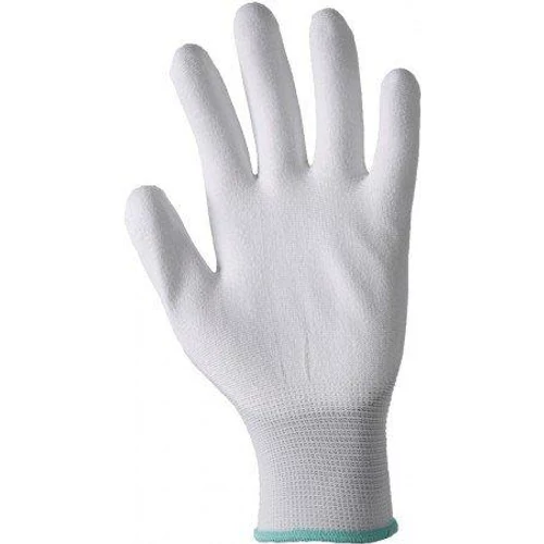 Munkavédelmi kesztyű Buck Fehér PU Mártott Pk-600-1008