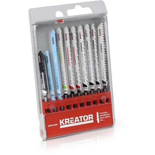Kreator Dekopírfűrészlap Kszlt U Szár 10db 056039