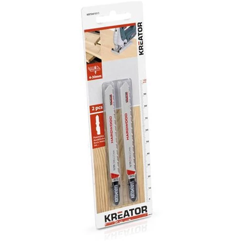 Kreator Dekopírfűrészlap T-szár 75/12 2db Fém 056030