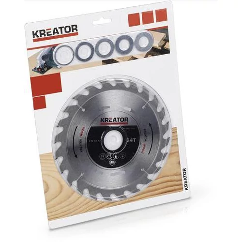 Kreator Körfűrészlap 210mm 24 Fog Krt020420