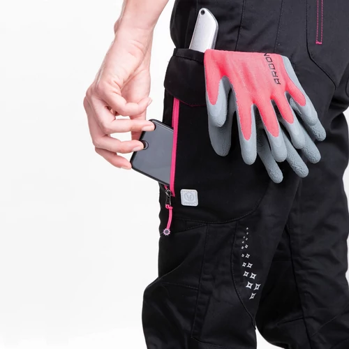 DERÉKNADRÁG NŐI 36 H6301PINK FEKETE VESPER kép 6