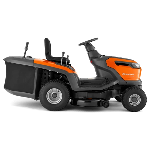 Fűnyírótraktor Gyűjtős Husqvarna TC112 kép 2