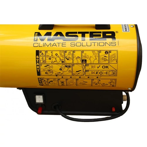 HŐLÉGFÚVÓ MASTER BLP16 PB-GÁZOS 16KW kép 4