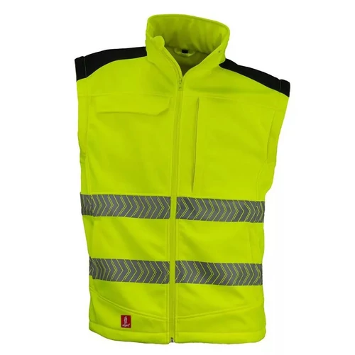 Kabát M Urgent 981 softshell jóláthatósági 2az1- ben sárga 