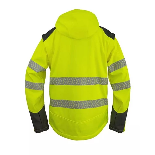 Kabát M Urgent 981 softshell jóláthatósági 2az1- ben sárga 