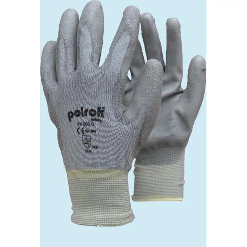 KESZTYŰ PK 600 G PU SZÜRKE 10-ES MÁRTOTT CÉRNA