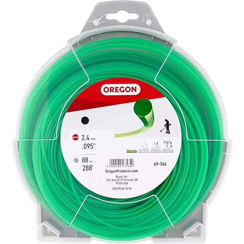 Damil OREGON 69364 2,4mm×88m kerek, zöld
