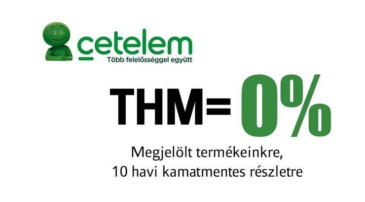 0% THM - Vidd haza, fizess később
